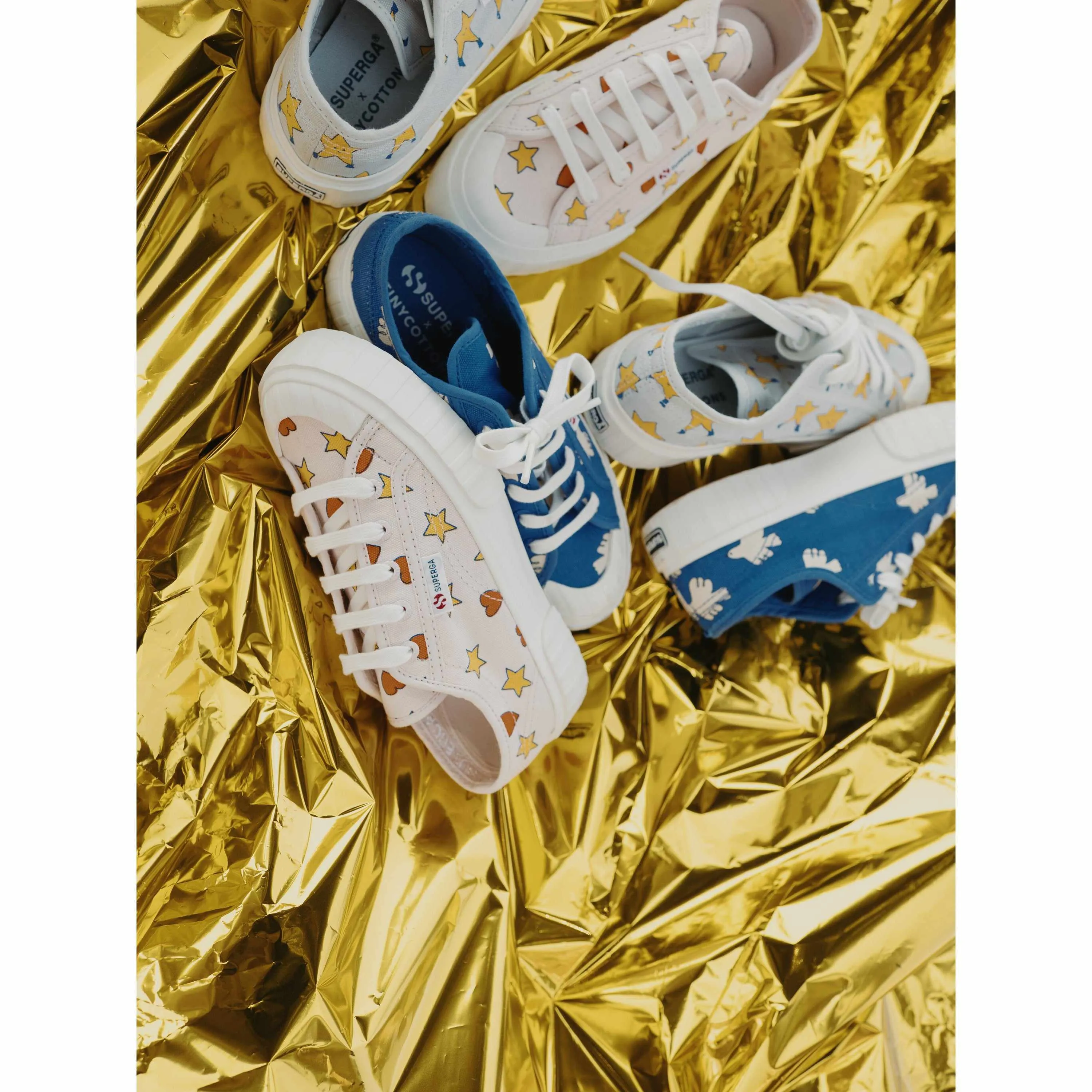 Tiny Cottons x Superga - Doves sneakers