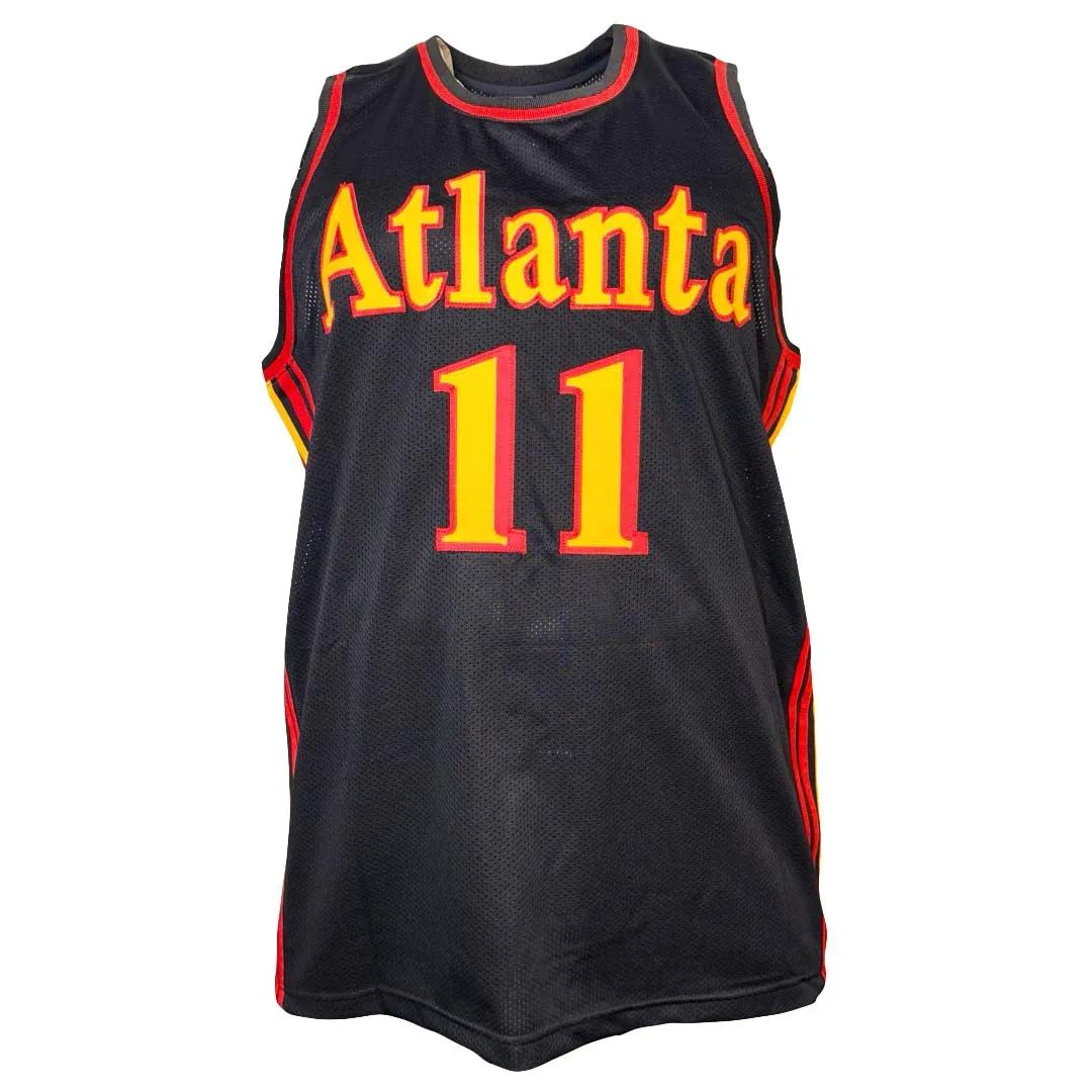 Trae Young Signed Atlanta Black Basketball Jersey (JSA)