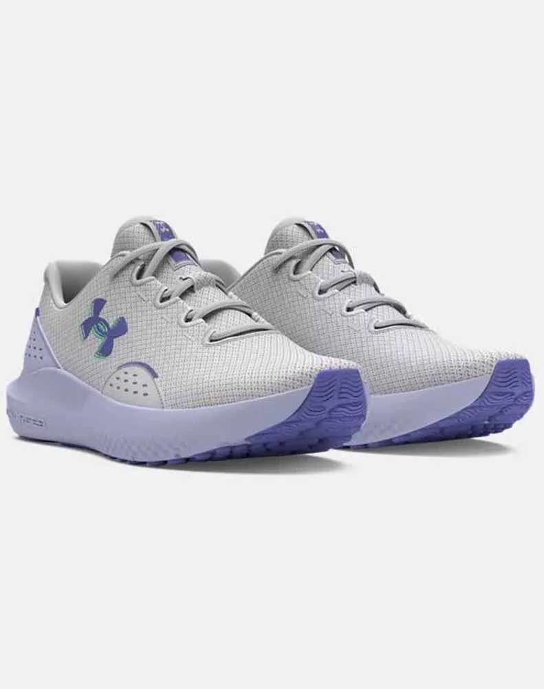 UA Charged Surge 4 in Grey by Under Armour