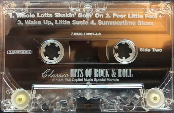 Various - Classic Hits Of Rock & Roll (Cass, Comp) (M)