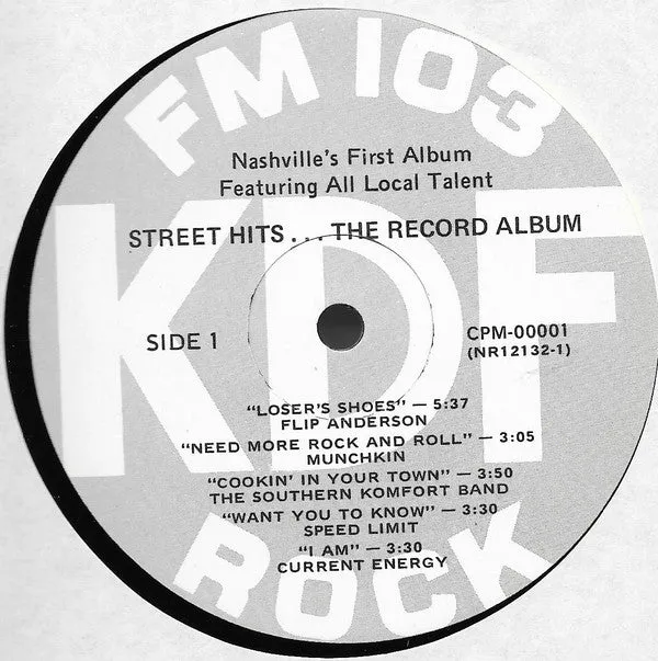 Various - Street Hits - The Record Album (LP, Comp) (NM or M-)