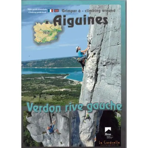 Verdon Sport Climbing Guidebook- Aiguines Verdon Rive Gauche