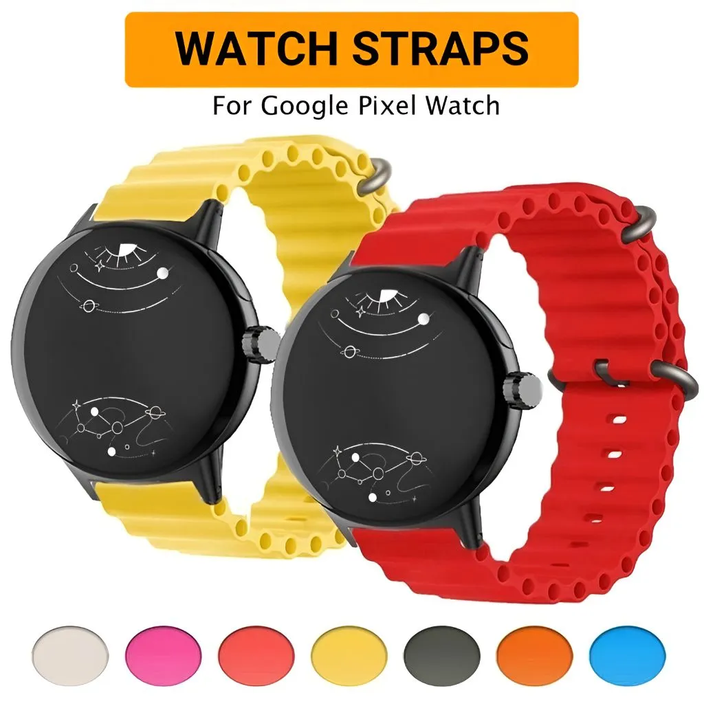 Vexi Silicone Sports Band For Google Pixel Watch