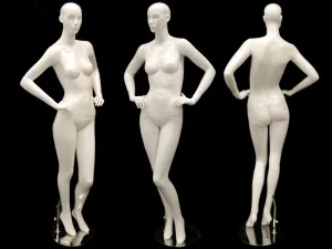 White Female Abstract Mannequin MM-ANNA03