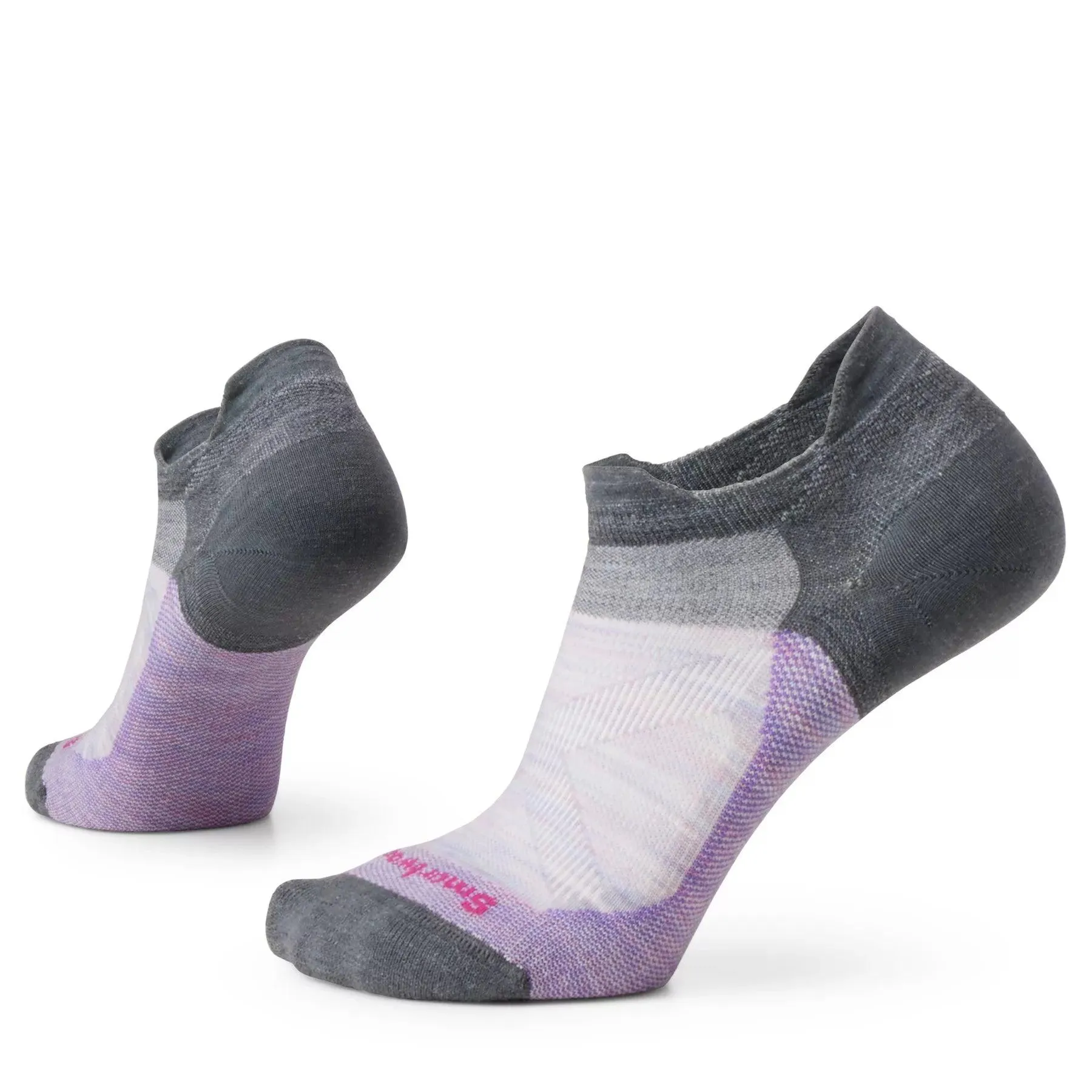 Women's Bike Low Ankle Socks Purple Eclipse