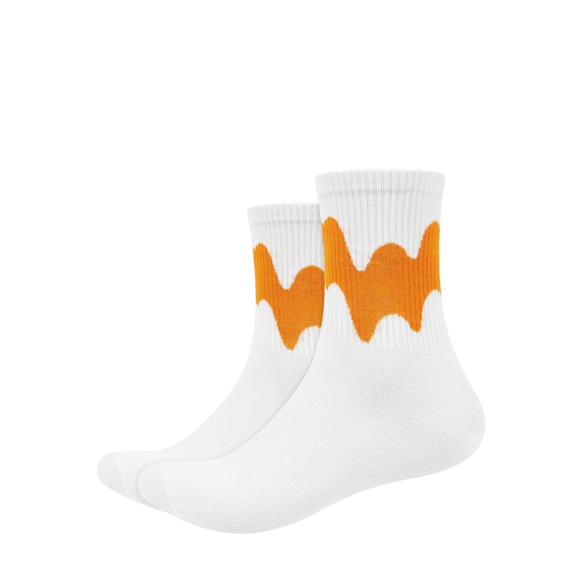 Women's Gradient Paint Quarter Length Socks