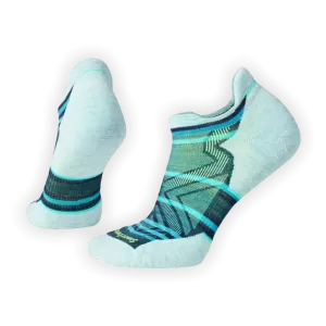 Women's Run Targeted Cushion Stripe Low Ankle Socks