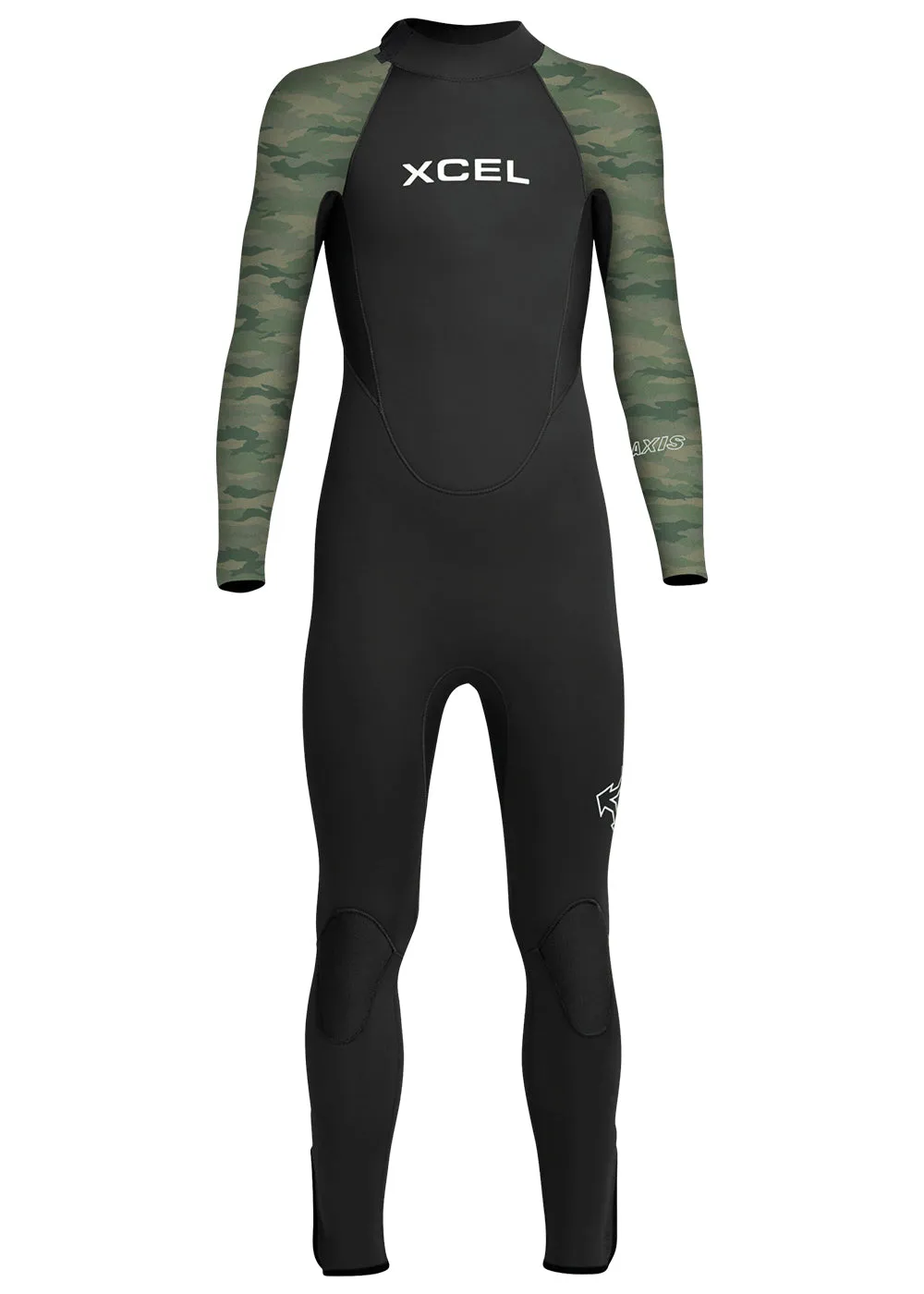 Xcel Boys Axis 3/2mm Back Zip Steamer Wetsuit