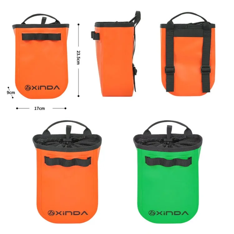 XINDA XD-BAG29 Outdoor High-altitude Operation Tool Bag Rock Climbing and Caving Waist Bag(Orange)