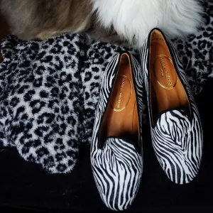 Zebra Whisperer Slippers - Fabula & Tales